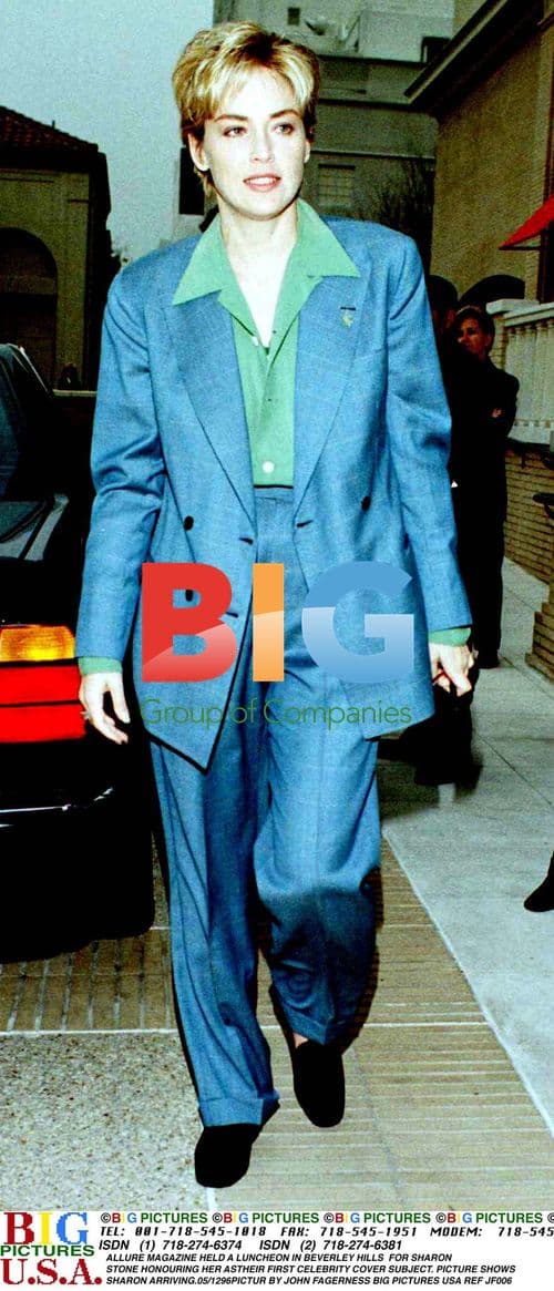 Sharon Stone at ALLURE Luncheon