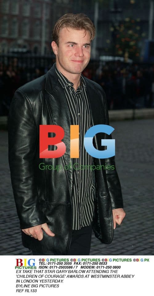 Gary Barlow Attends Children of Courage Event