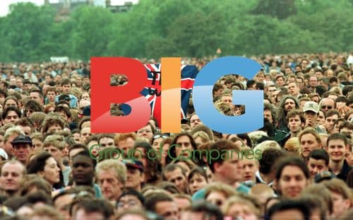 Charity concert in London's Hyde Park