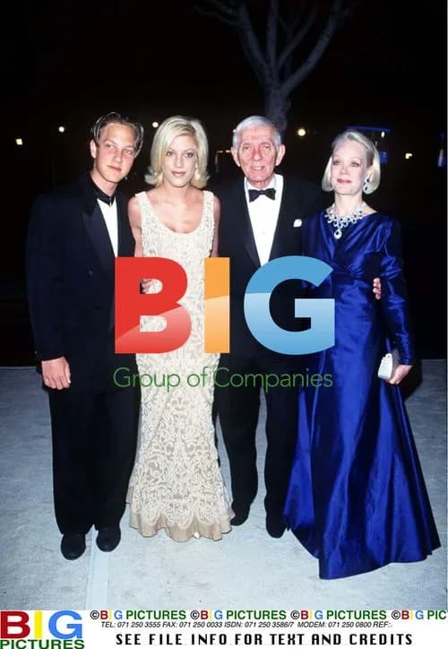 Spelling Family at Museum Opening in LA