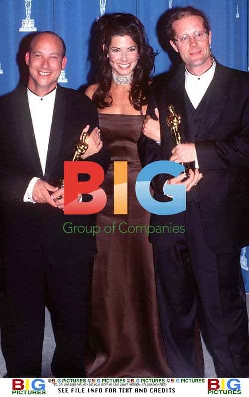 Sandra Bullock with Sound Editing Winners