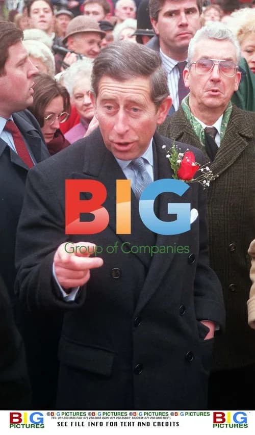 Prince Charles Touring Market, Offered Buttonhole