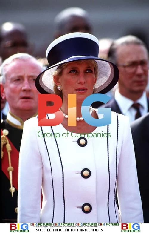 Princess Diana at VJ Service