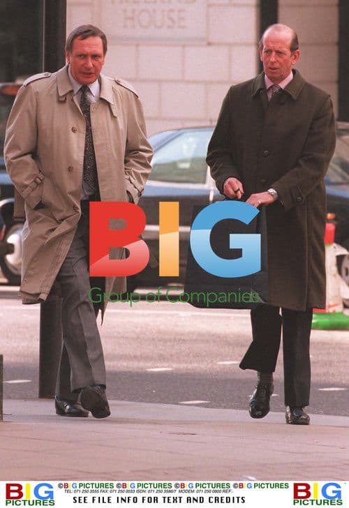 The Duke of Kent Shopping in London