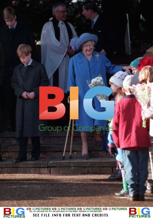 Royals at Sandringham on Christmas Day