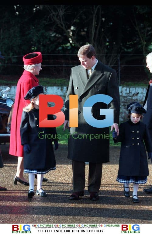 Royals at Sandringham Christmas Day