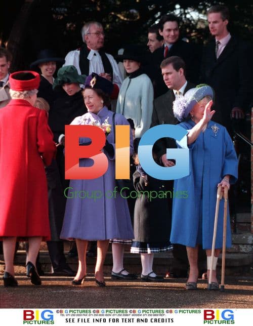 Royals at Sandringham Christmas Day