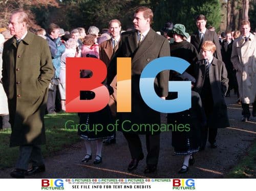 Royals at Sandringham Christmas Day