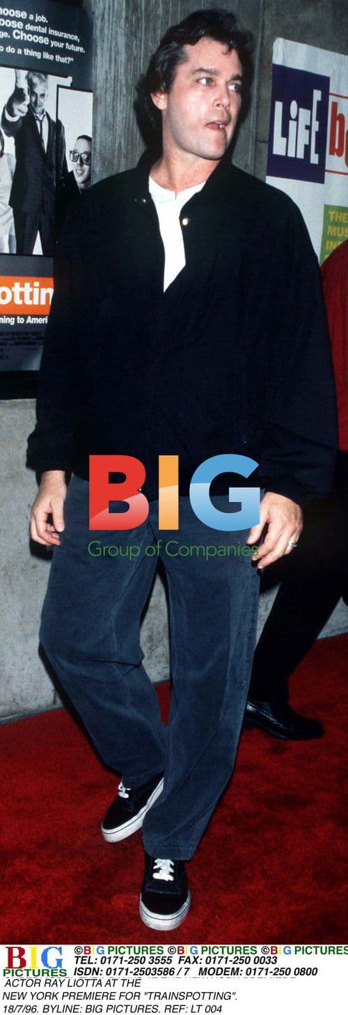 NY Premiere for "Trainspotting" with Ray Liotta