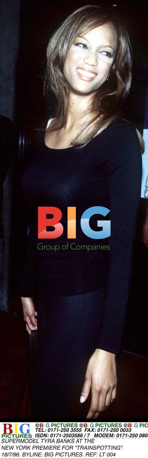 Tyra Banks at Trainspotting Premiere