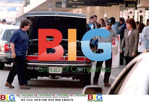 Brad Pitt Leaves LA Airport Incognito