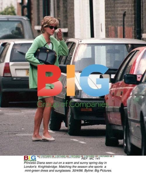 Princess Diana in Knightsbridge