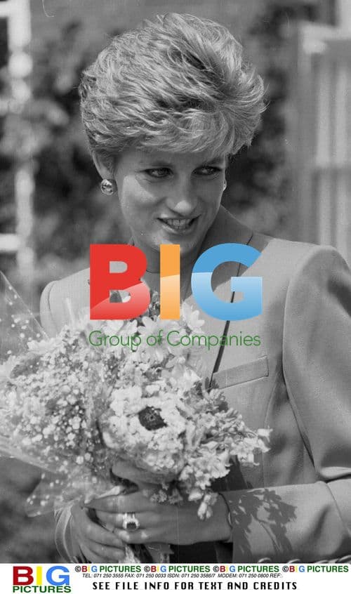 Princess Diana Visit to Salisbury in 1990