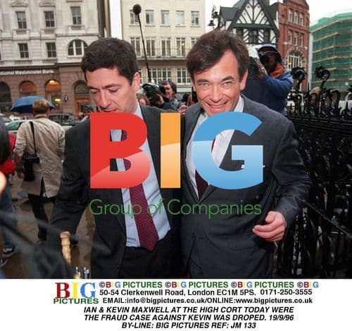 Kevin and Ian Maxwell at High Court