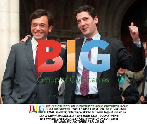 Ian & Kevin Maxwell at High Court