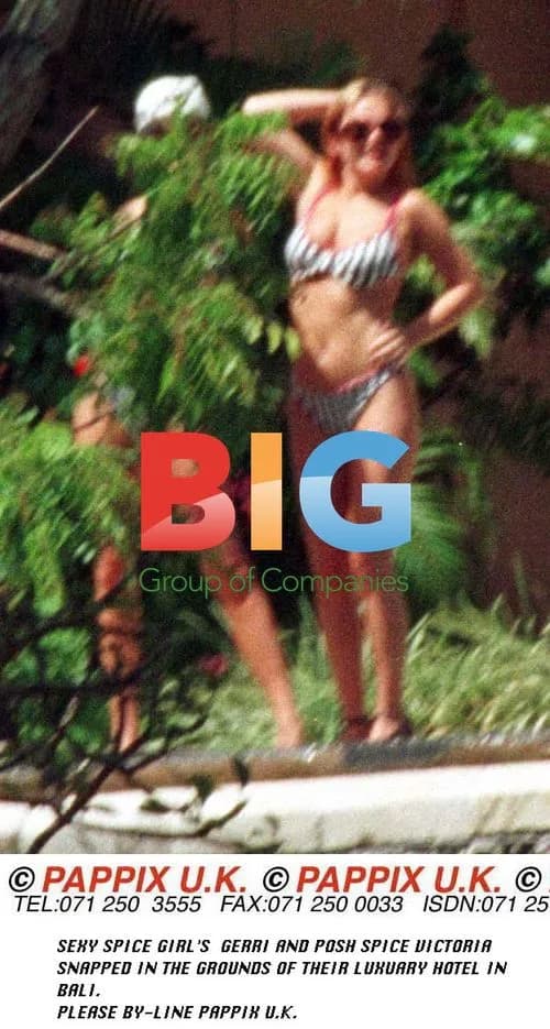 Spice Girls' Gerri and Posh in Bali