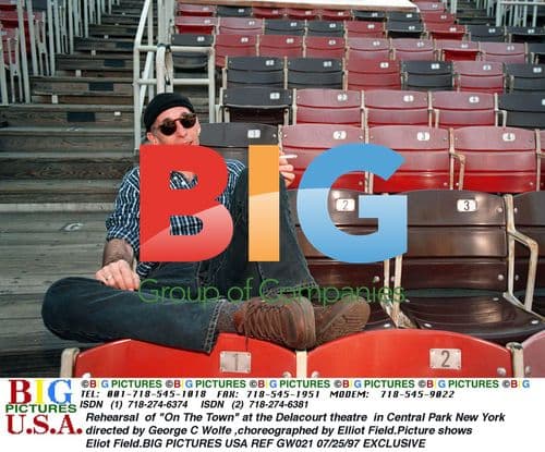 Rehearsal of "On the Town" at Delacourt Theatre