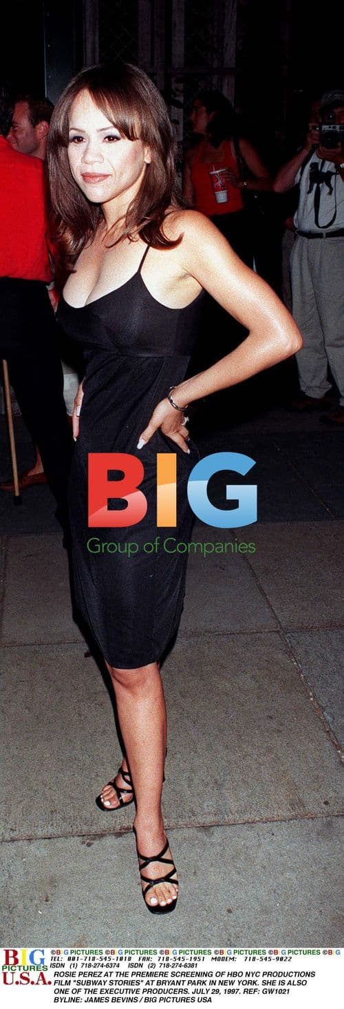 Rosie Perez at "Subway Stories" Premiere