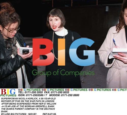 Nicola Horlick Suspended From £1M Bank Job