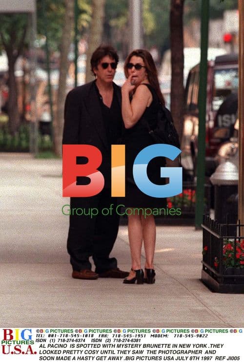 Al Pacino and Mystery Woman in NYC