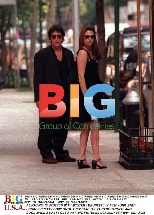 Al Pacino Spotted with Mystery Brunette in NYC