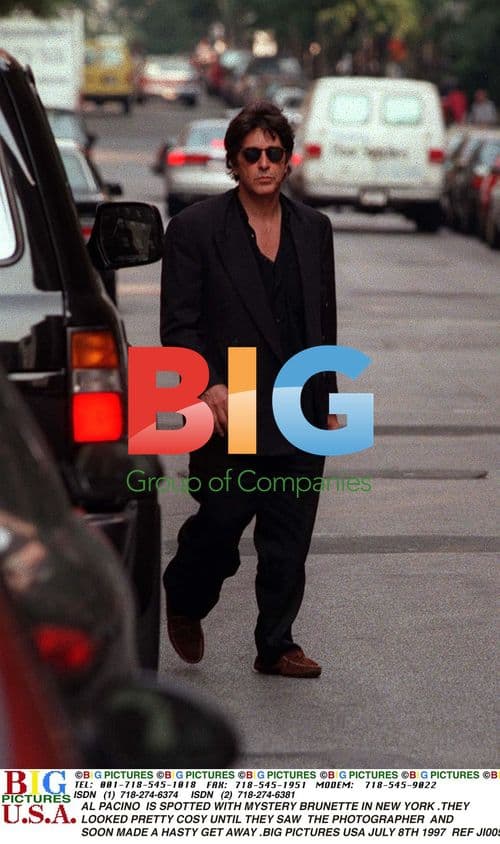 Al Pacino Spotted with Mystery Woman