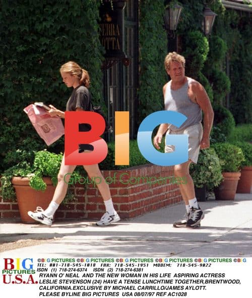 Ryann O'Neal and Leslie Stevenson Lunch