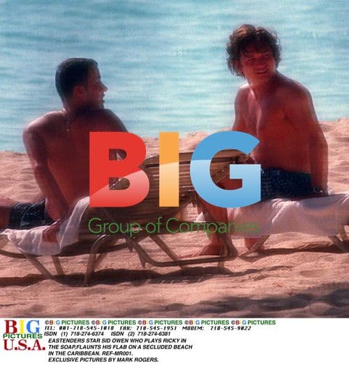 Eastenders' Sid Owen Flaunts Physique on Caribbean Beach