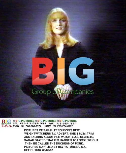 Sarah Ferguson's Weight Watchers Ad