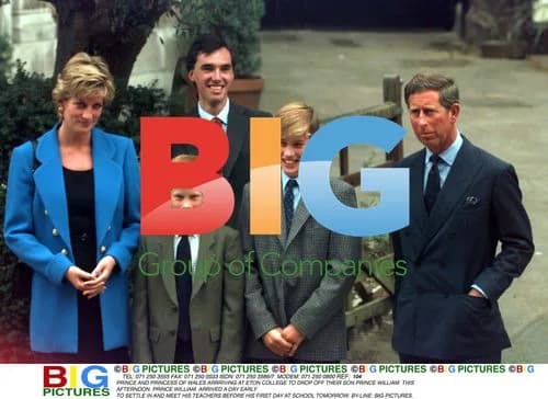 Prince William's First Day at Eton