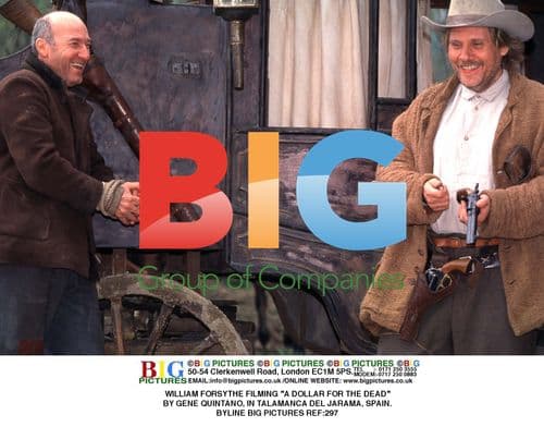 WILLIAM FORSYTHE FILMING "A DOLLAR FOR THE DEAD"