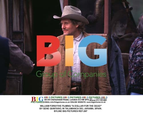 William Forsythe Filming "A Dollar for the Dead"