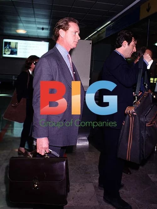 James Hewitt Leaves Madrid Airport