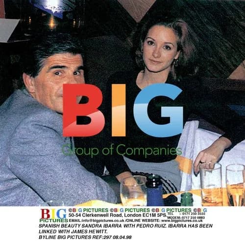 Sandra Ibarra with Pedro Ruiz in Spain
