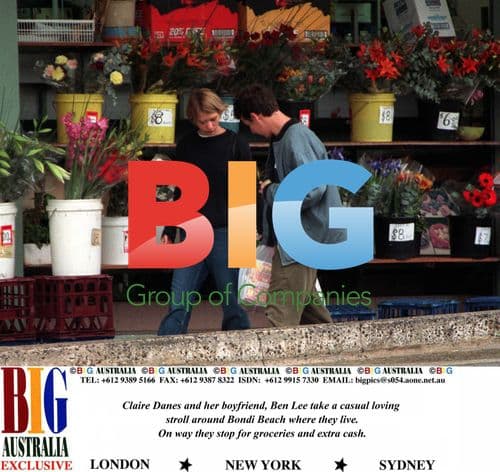 Claire Danes and Boyfriend Ben Lee Shopping