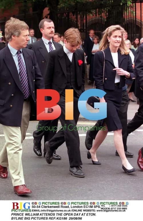 Prince William at Eton Open Day