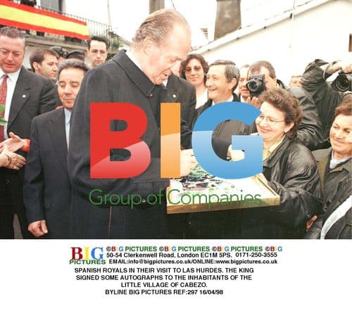 Spanish Royals Visit Las Hurdes Village