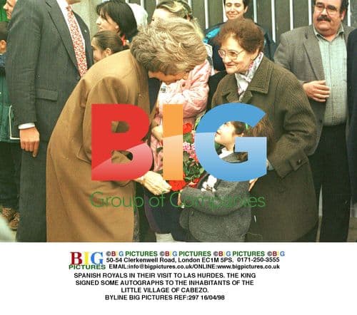 Spanish Royals Visit Las Hurdes Village