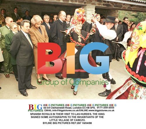 Spanish Royals Visit Las Hurdes