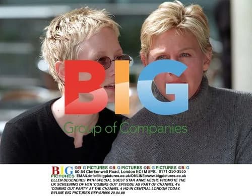 Ellen DeGeneres and Anne Heche Promote UK Screening