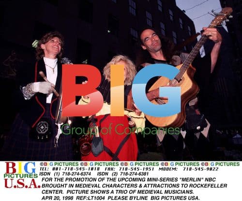 Merlin Inflatable Balloon Statue in Rockefeller Center