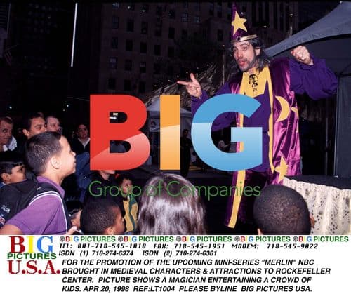Merlin Promotion at Rockefeller Center
