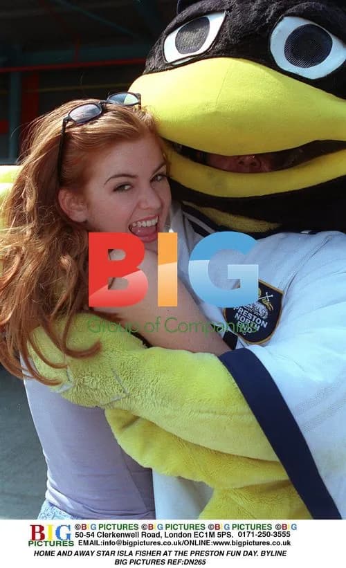 Isla Fisher and Darren Day at Preston Fun Day