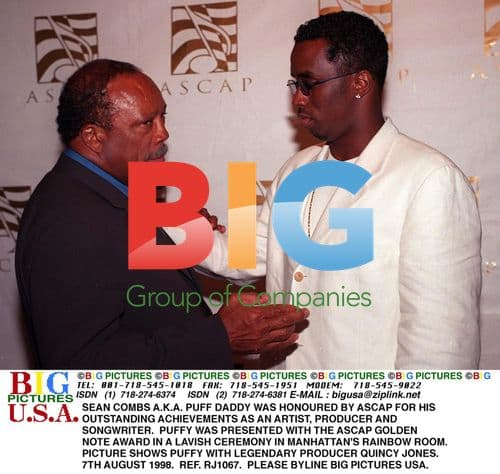 Puff Daddy Honored at ASCAP Ceremony