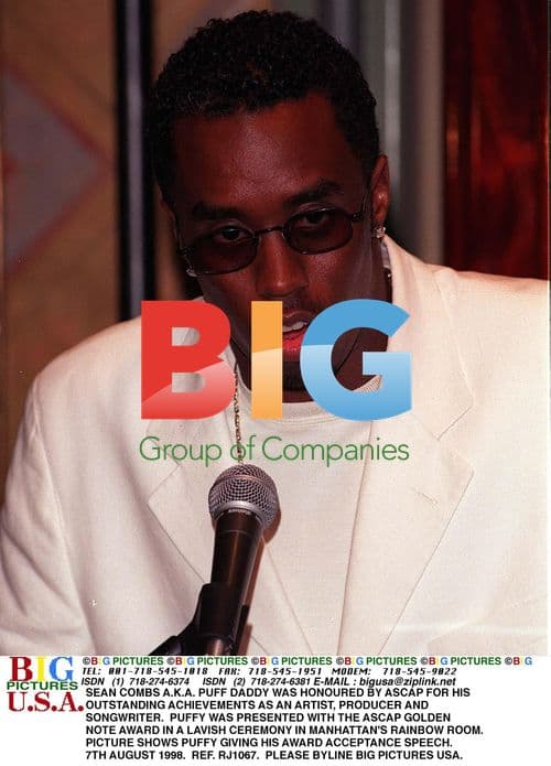 Sean Combs Honored by ASCAP