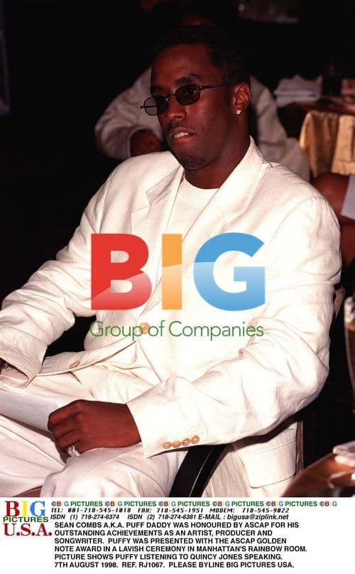 Sean Combs Honored by ASCAP