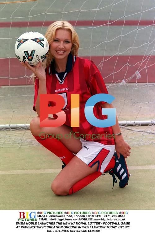 Emma Noble Launches National Lottery Football Game
