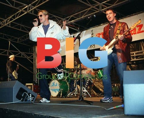 Ultra Boy Band at Party in the Park