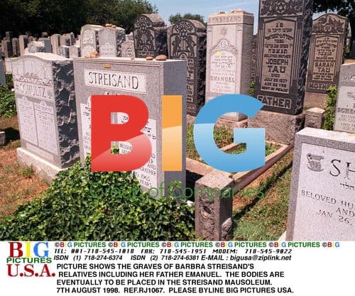 Graves of Barbra Streisand's Relatives