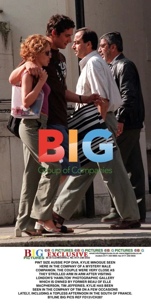 Kylie Minogue Spotted with Mystery Companion